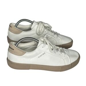 French‎ Connection White Sneakers Casual Shoes Classic Low Top Size 11